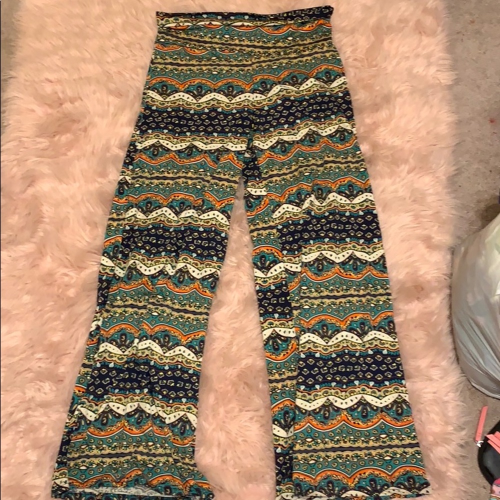 Patterned Yoga Pants